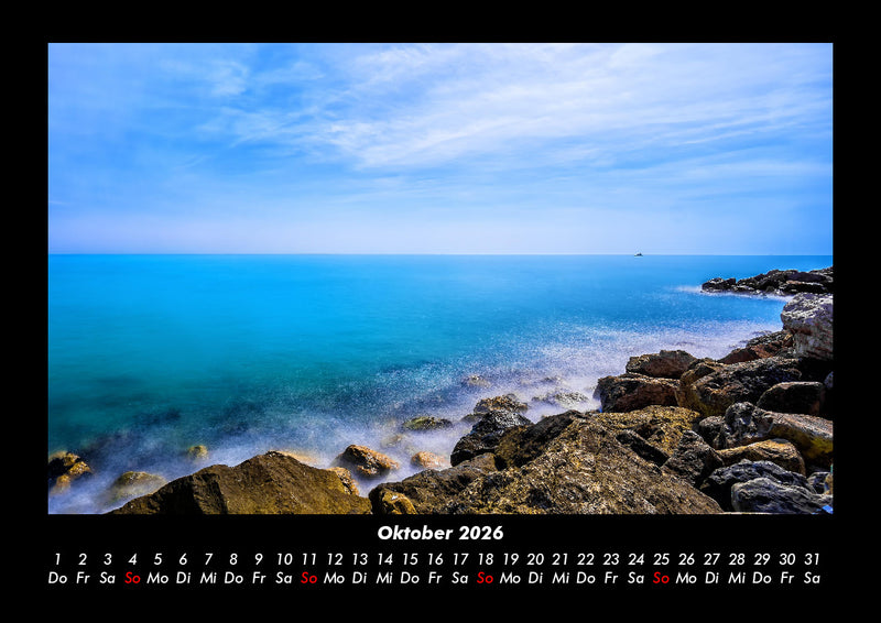 Meereslandschaft Fotokalender 2026 - 10