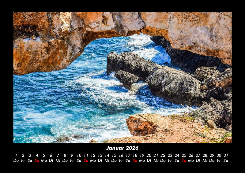 Meereslandschaft Fotokalender 2026 - 1
