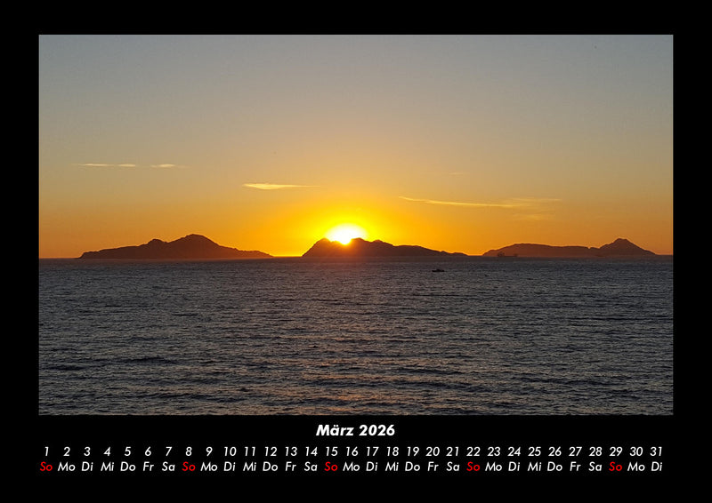 Meereslandschaft Fotokalender 2026 - 3