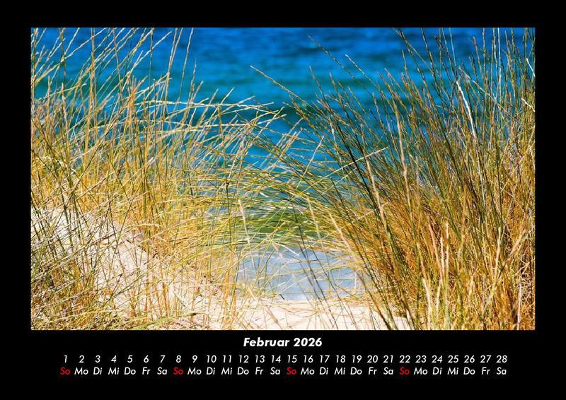 Sehnsucht nach Meer Fotokalender 2026 - 2