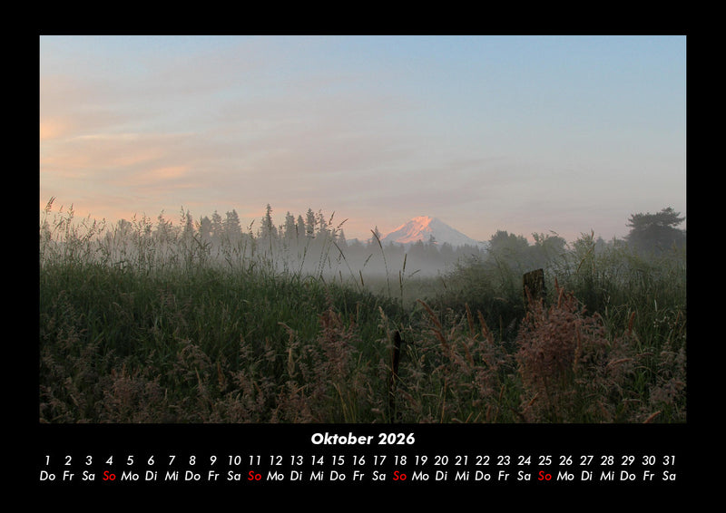 Berge Fotokalender 2026 - 10