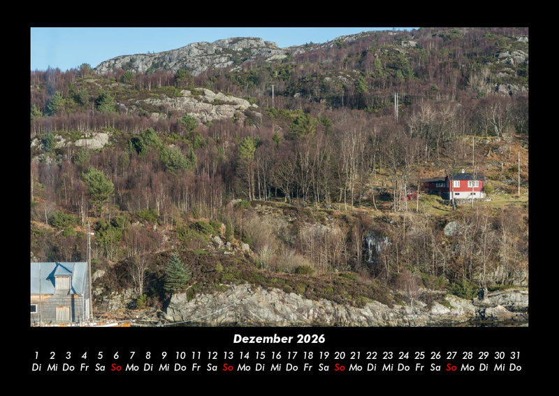 Berge Fotokalender 2026 - 12