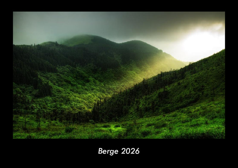 Berge Fotokalender 2026 - Hauptbild