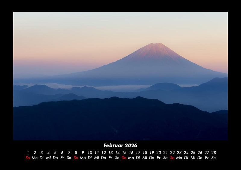 Berge Fotokalender 2026 - 2
