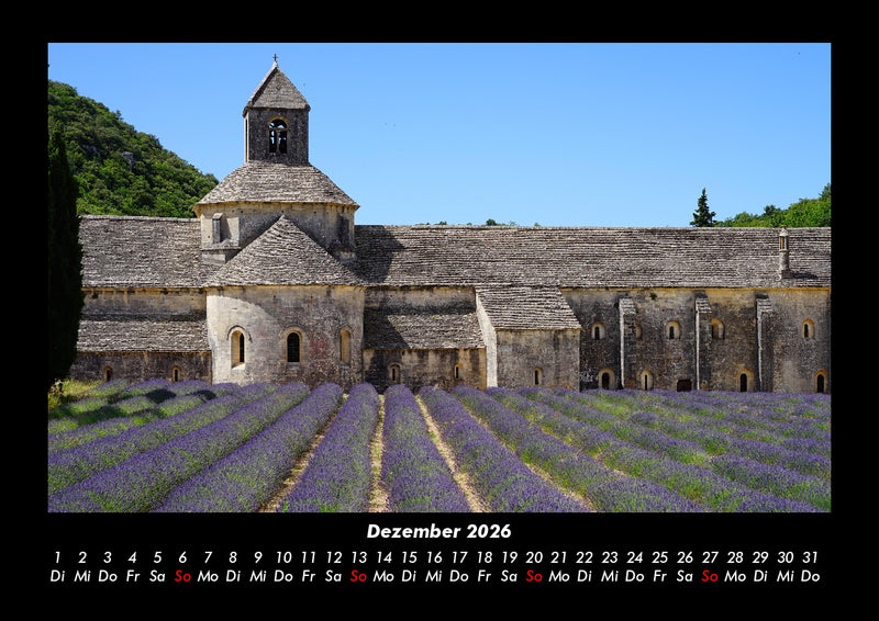 Blumenzauber Fotokalender 2026 - 12