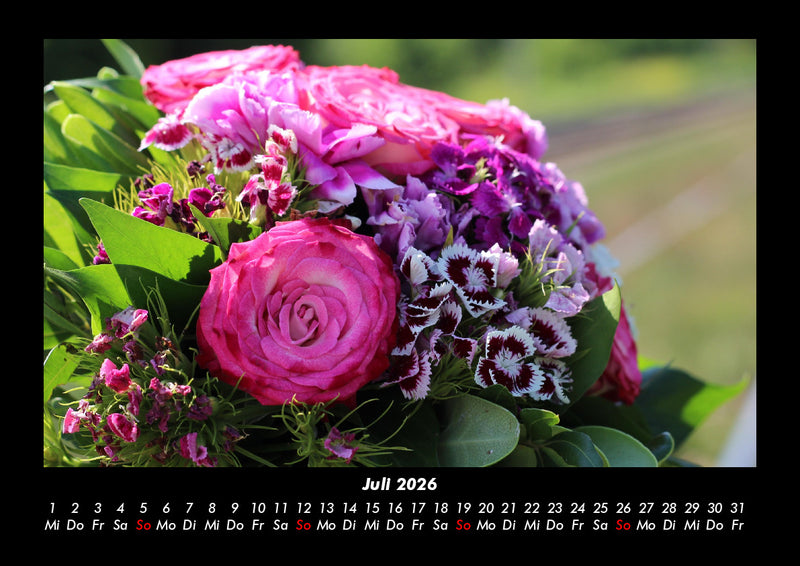 Blumenzauber Fotokalender 2026 - 7