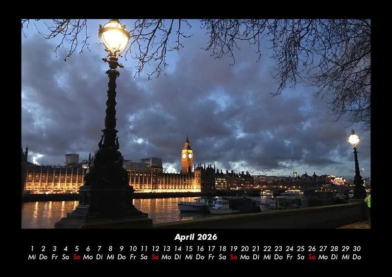 London Fotokalender 2026 - 4