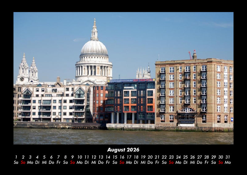 London Fotokalender 2026 - 8