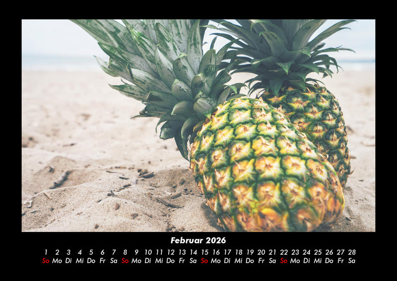 Obstkalender Fotokalender 2026 - 2