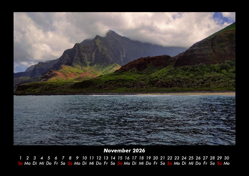Meereslandschaft Fotokalender 2026 - 11