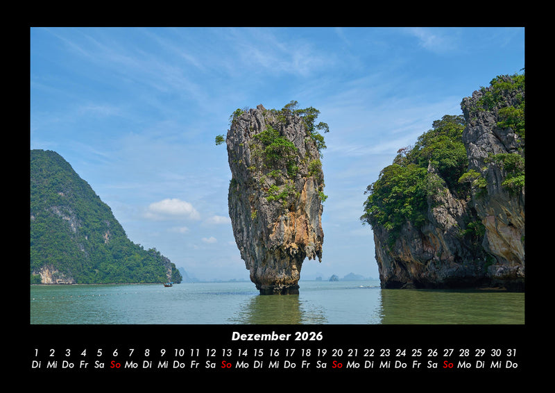 Meereslandschaft Fotokalender 2026 - 12