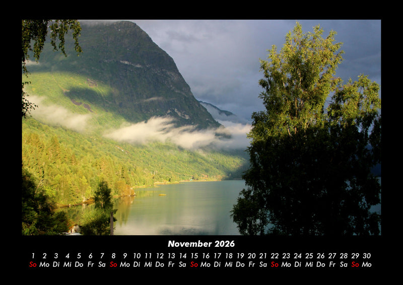 Berge Fotokalender 2026 - 11