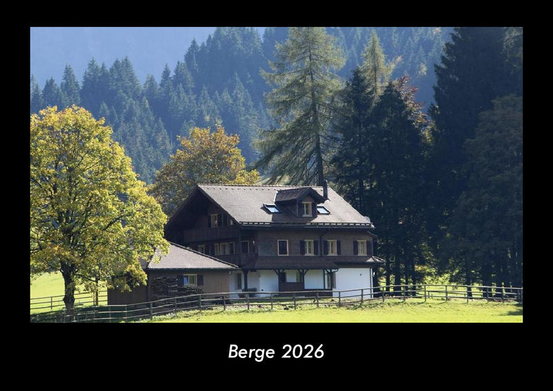 Berge Fotokalender 2026 - Hauptbild