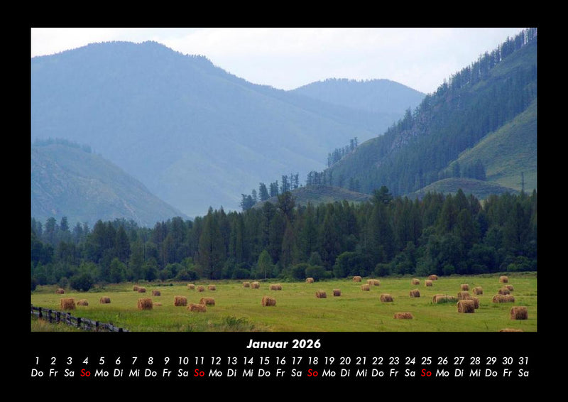 Berge Fotokalender 2026 - 1
