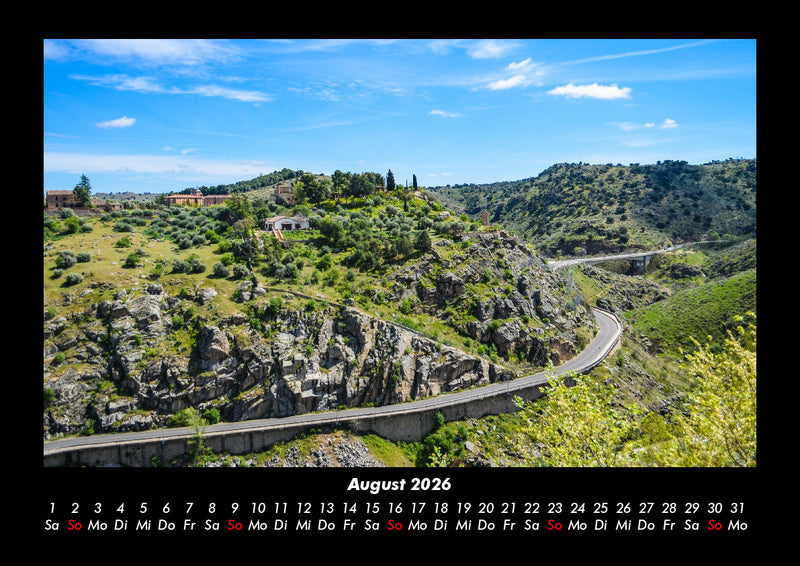 Berge Fotokalender 2026 - 8