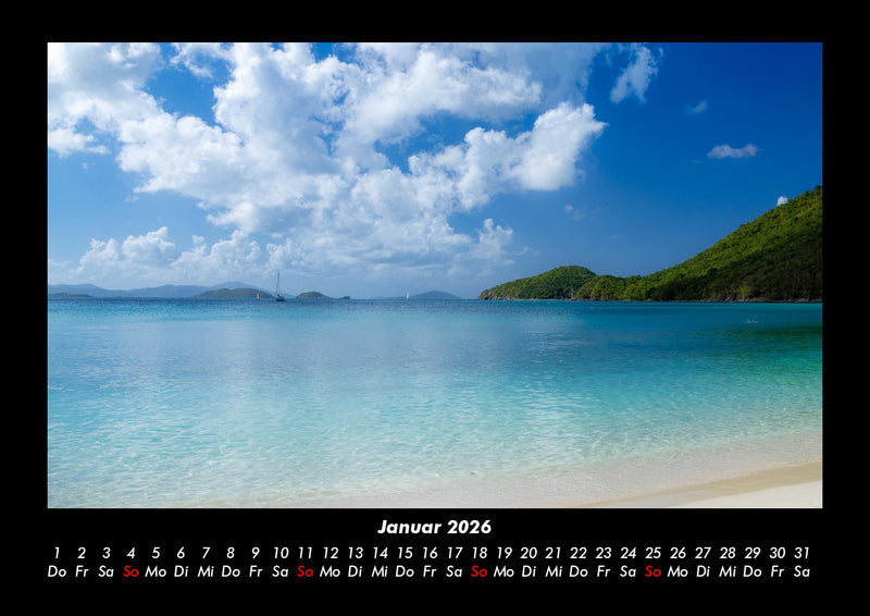 Die schönsten Meereslandschaften Fotokalender 2026 - 1