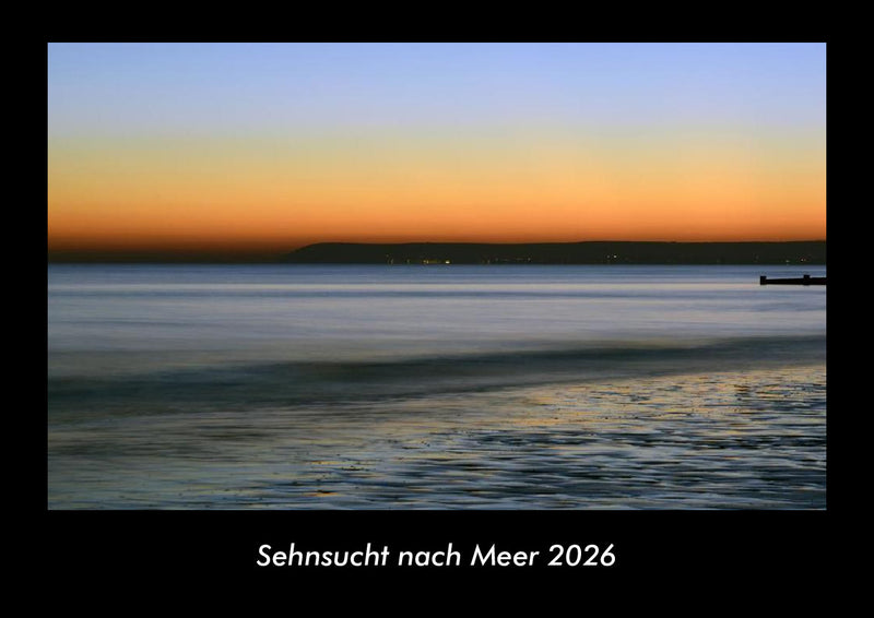 Sehnsucht nach Meer Fotokalender 2026 - Hauptbild