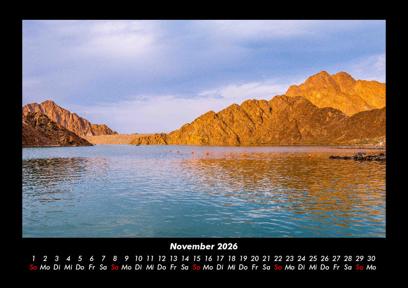 Die Seen der Erde Fotokalender 2026 - 11