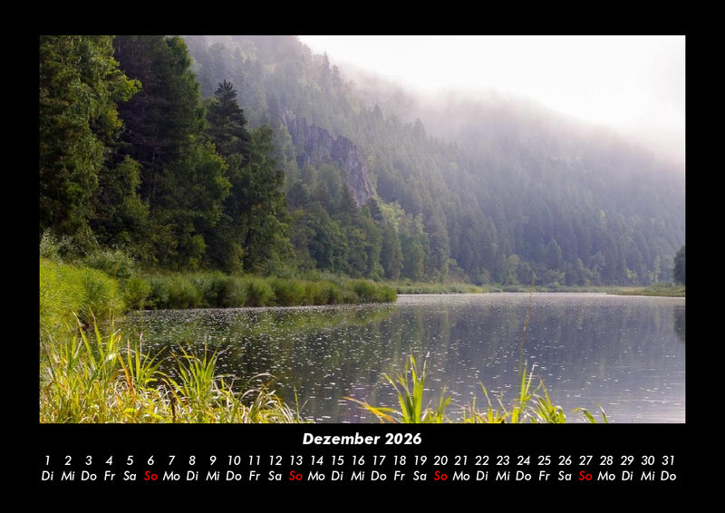 Die Seen der Erde Fotokalender 2026 - 12