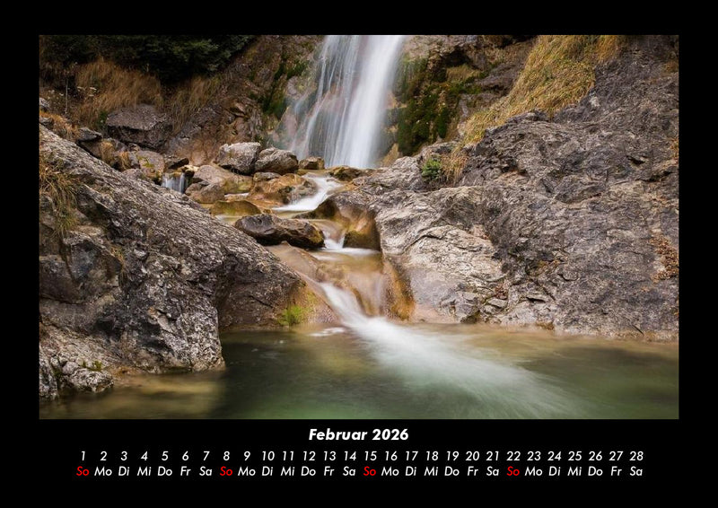 Die Seen der Erde Fotokalender 2026 - 2