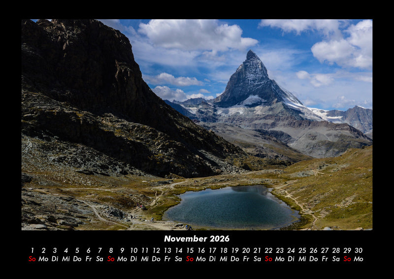 Bergige Welten Fotokalender 2026 - 11