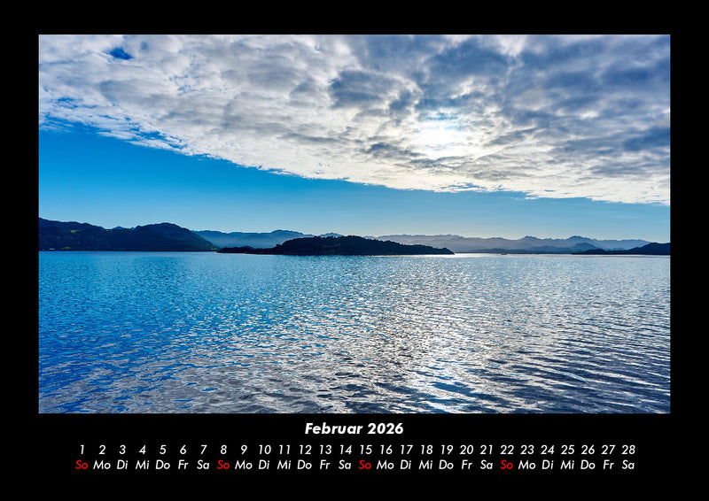 Bergige Welten Fotokalender 2026 - 2