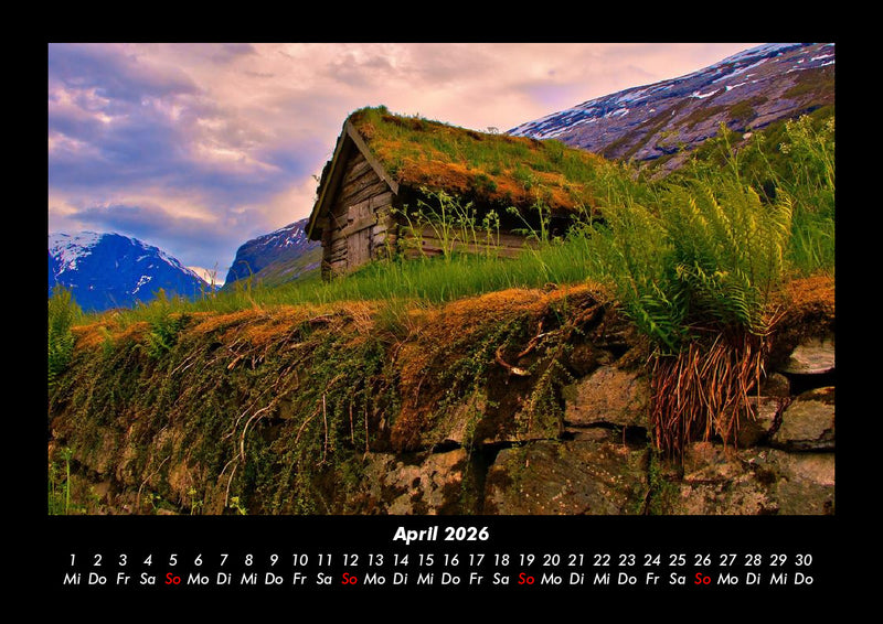 Bergige Welten Fotokalender 2026 - 4