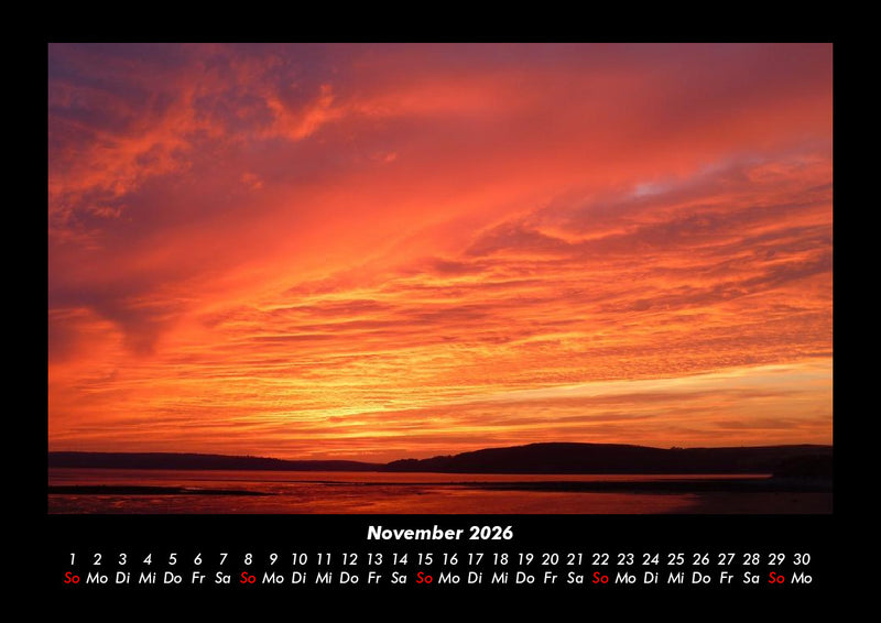 Landschaftskalender Fotokalender 2026 - 11