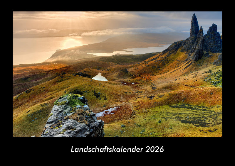 Landschaftskalender Fotokalender 2026 - Hauptbild