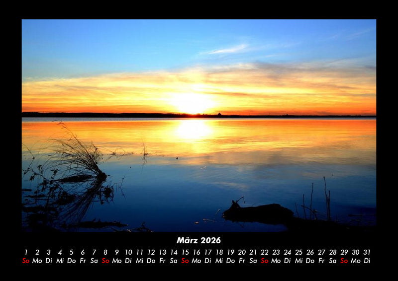 Landschaftskalender Fotokalender 2026 - 3