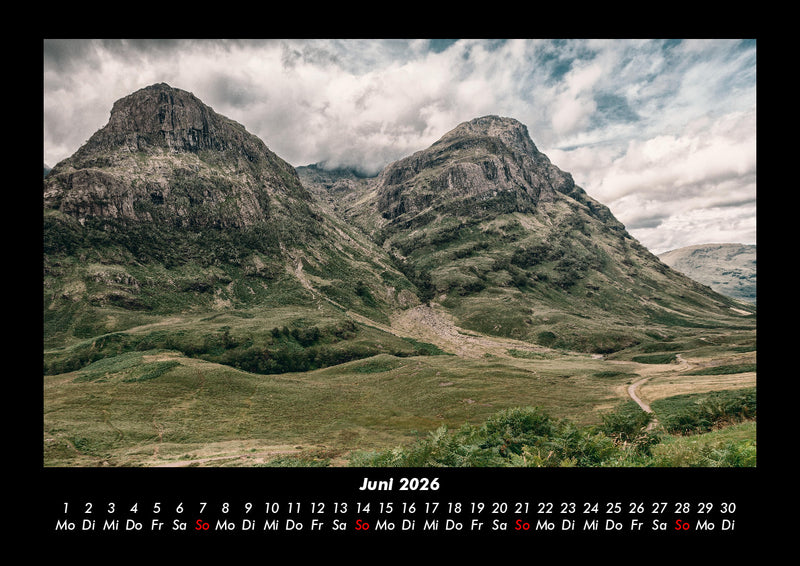 Landschaftskalender Fotokalender 2026 - 6