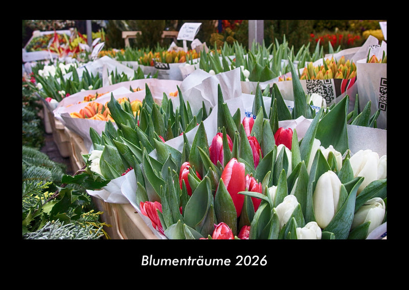 Blumenträume Fotokalender 2026 - Hauptbild