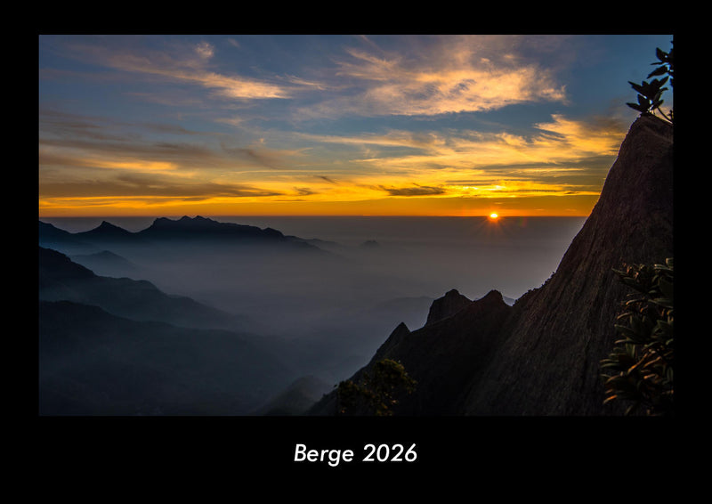 Berge Fotokalender 2026 - Hauptbild