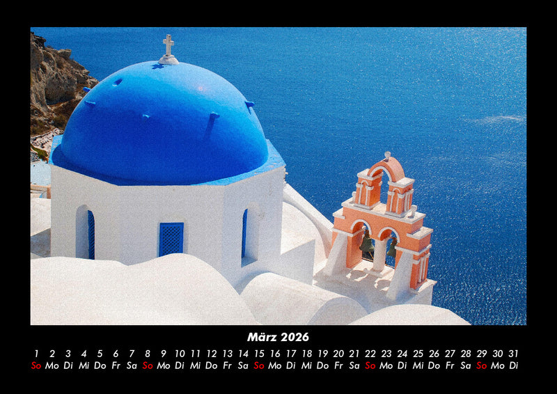 Meereslandschaft Fotokalender 2026 - 3