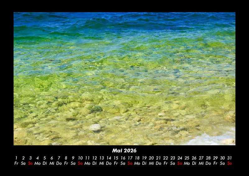 Meereslandschaft Fotokalender 2026 - 5