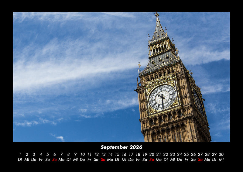 London Fotokalender 2026 - 9