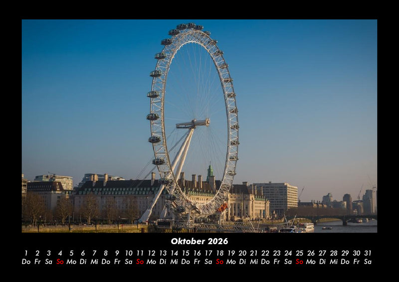 London Fotokalender 2026 - 10