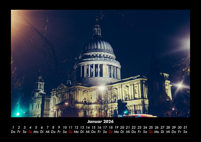 London Fotokalender 2026 - 1
