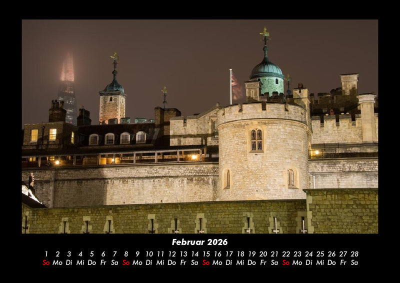 London Fotokalender 2026 - 2