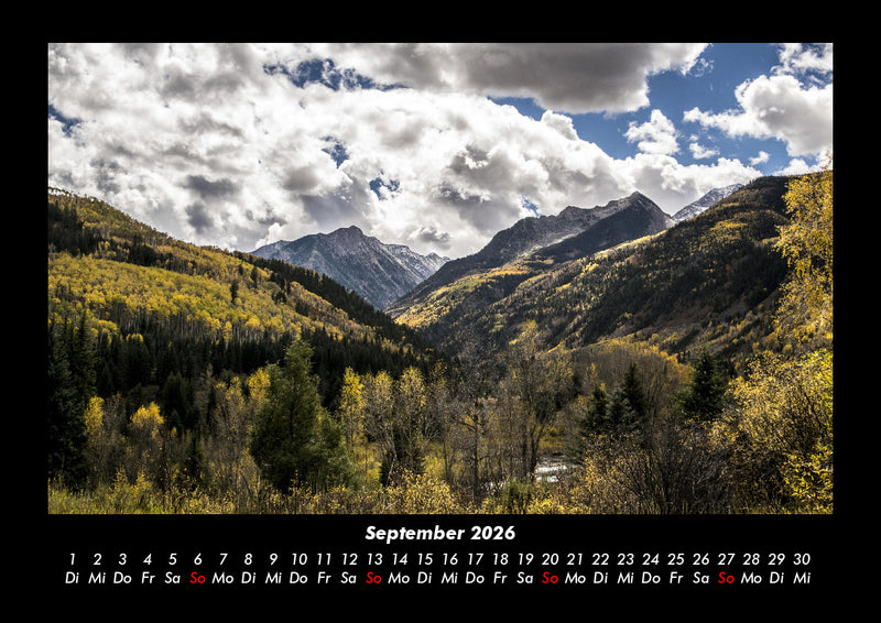 Bergige Welten Fotokalender 2026 - 9