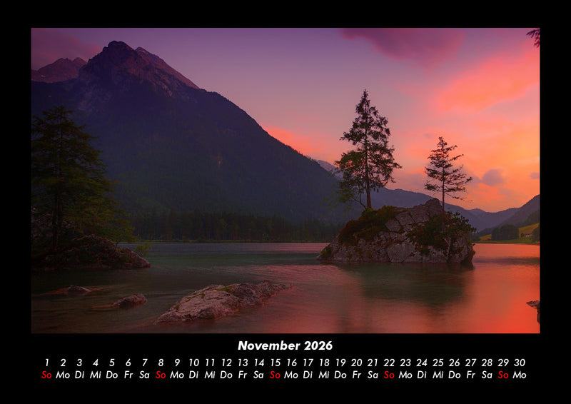 Bergige Welten Fotokalender 2026 - 11