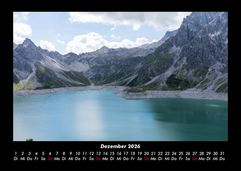 Bergige Welten Fotokalender 2026 - 12