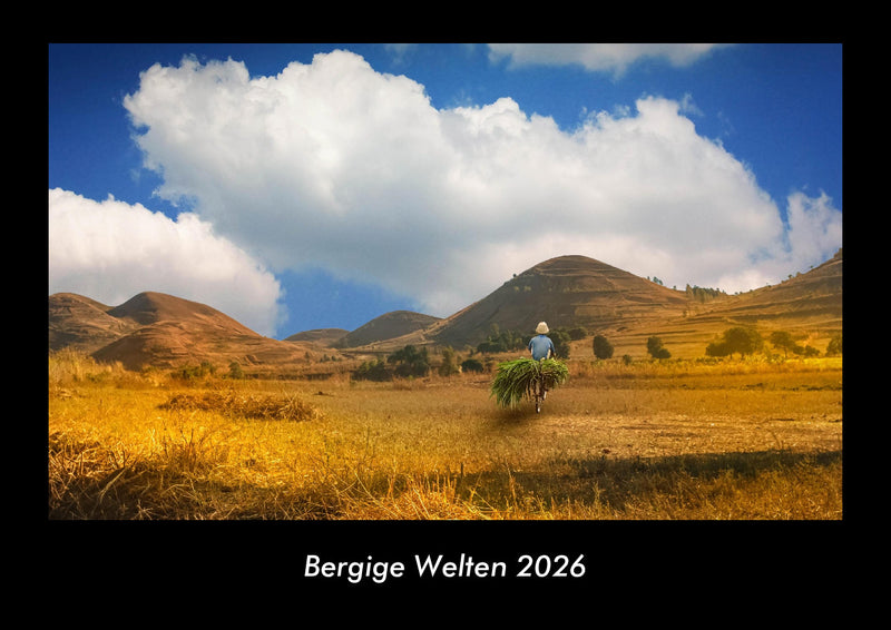 Bergige Welten Fotokalender 2026 - Hauptbild