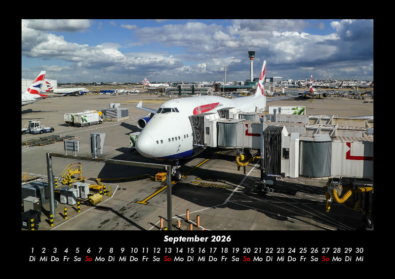 Flugzeuge Fotokalender 2026 - 9