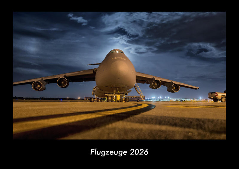 Flugzeuge Fotokalender 2026 - Hauptbild