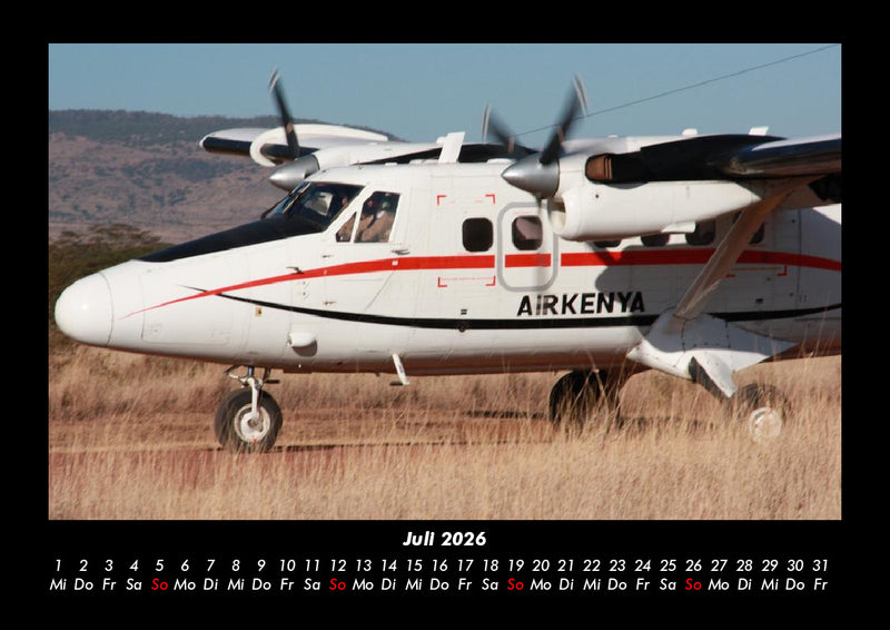 Flugzeuge Fotokalender 2026 - 7