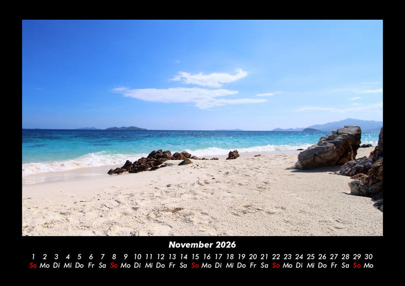 Meereslandschaft Fotokalender 2026 - 11