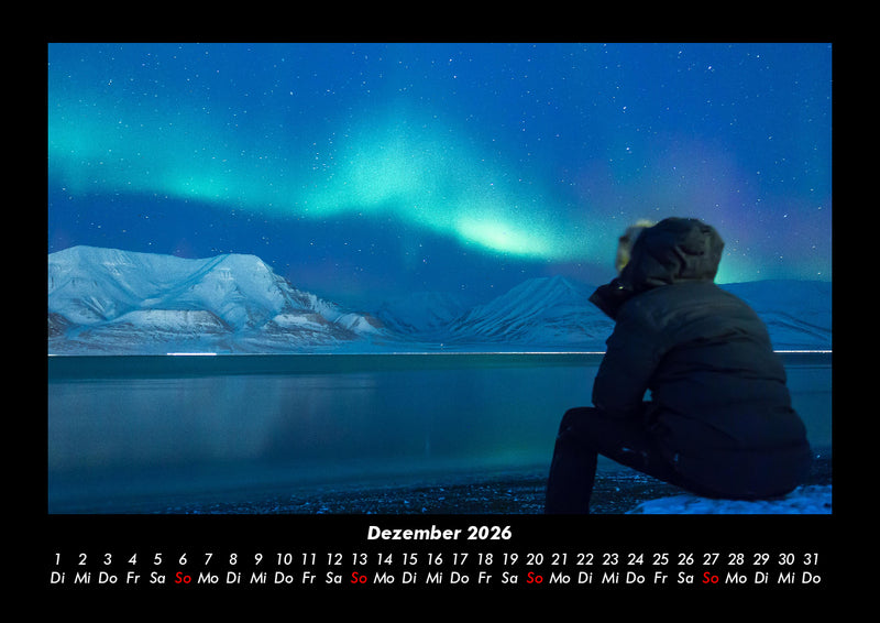 Meereslandschaft Fotokalender 2026 - 12