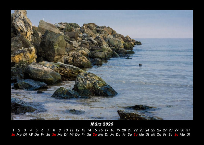 Meereslandschaft Fotokalender 2026 - 3