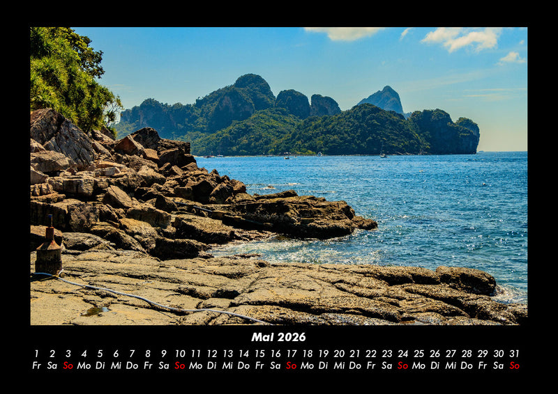 Meereslandschaft Fotokalender 2026 - 5